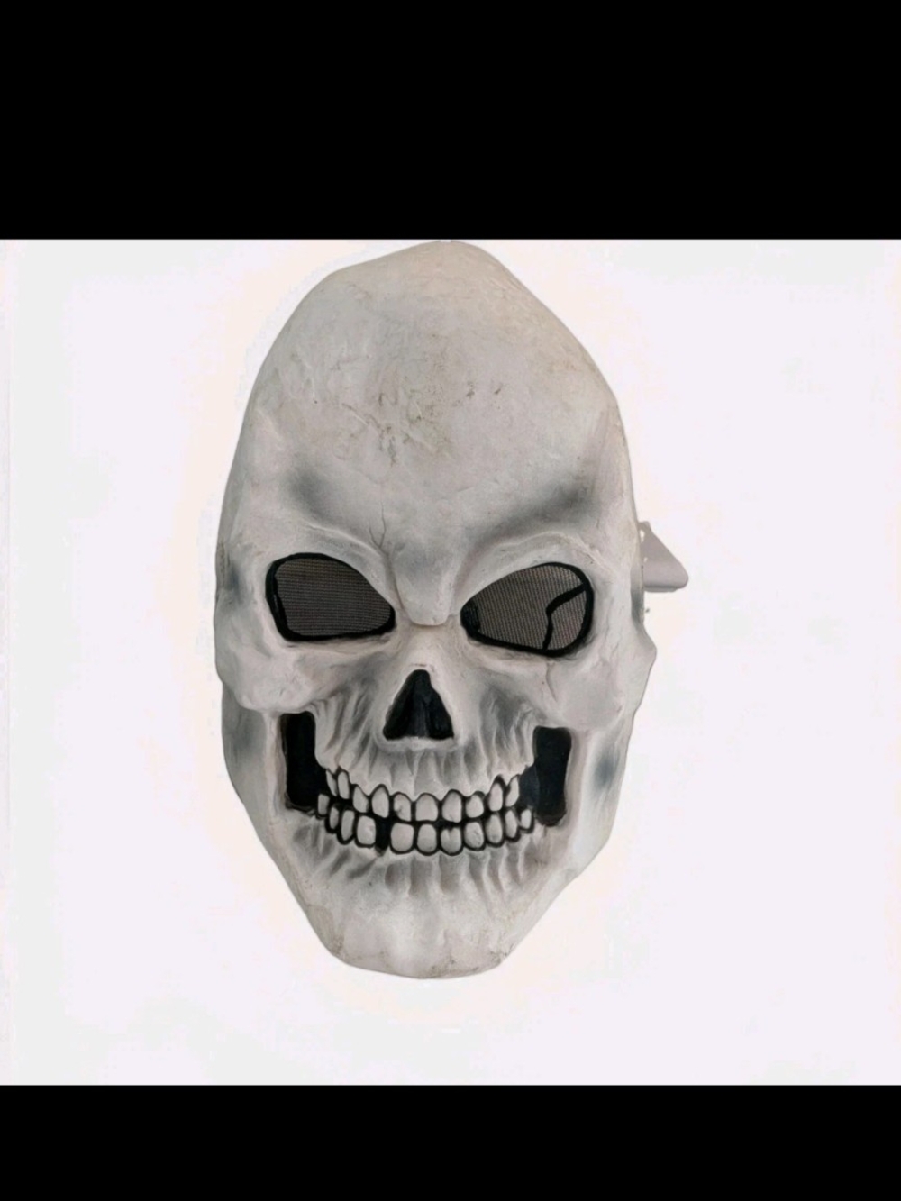Vintage Easter Unlimited Skeleton Mask Scary Scream Ghost Face Crypt Ghoul Skull